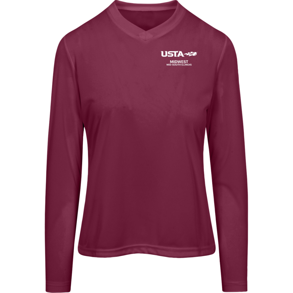 USTA Mid-South Women's Long Sleeve PerformanceTee