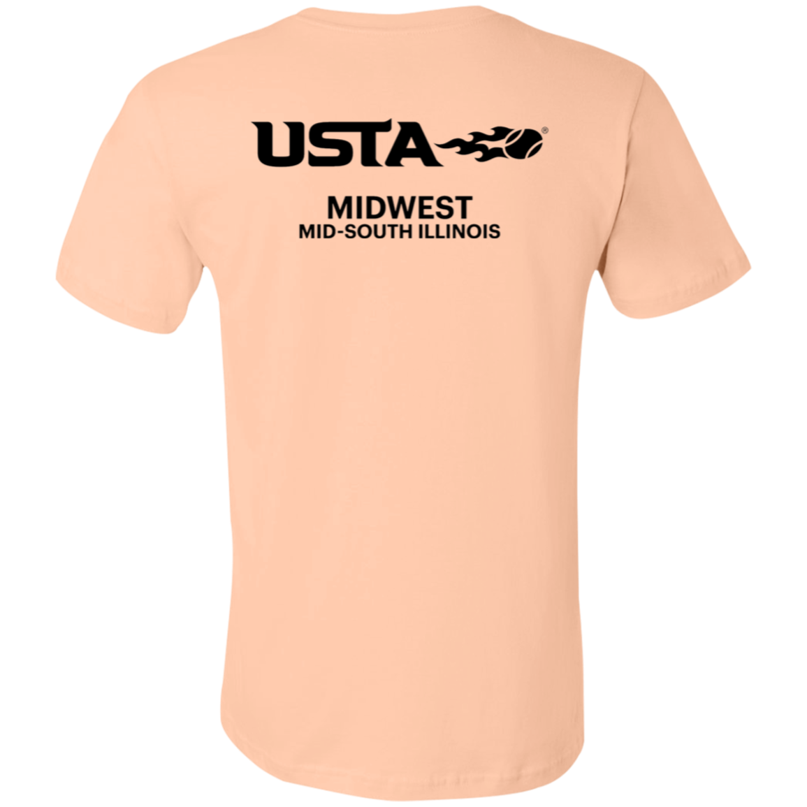 USTA Mid-South League Catpain Unisex Jersey Tee