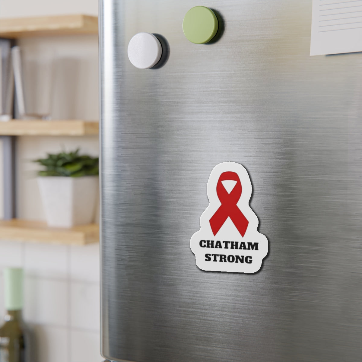 Chatham Strong Die-Cut Magnet | Support Awareness & Community