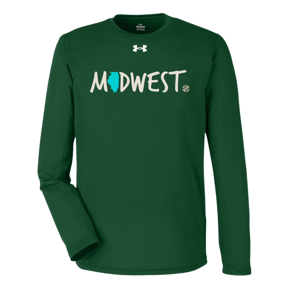 Midwest Illinois Tennis Under Armour Tech Long Sleeve Tee
