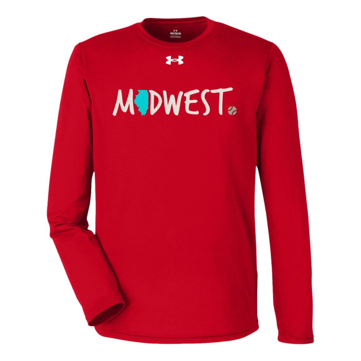 Midwest Illinois Tennis Under Armour Tech Long Sleeve Tee