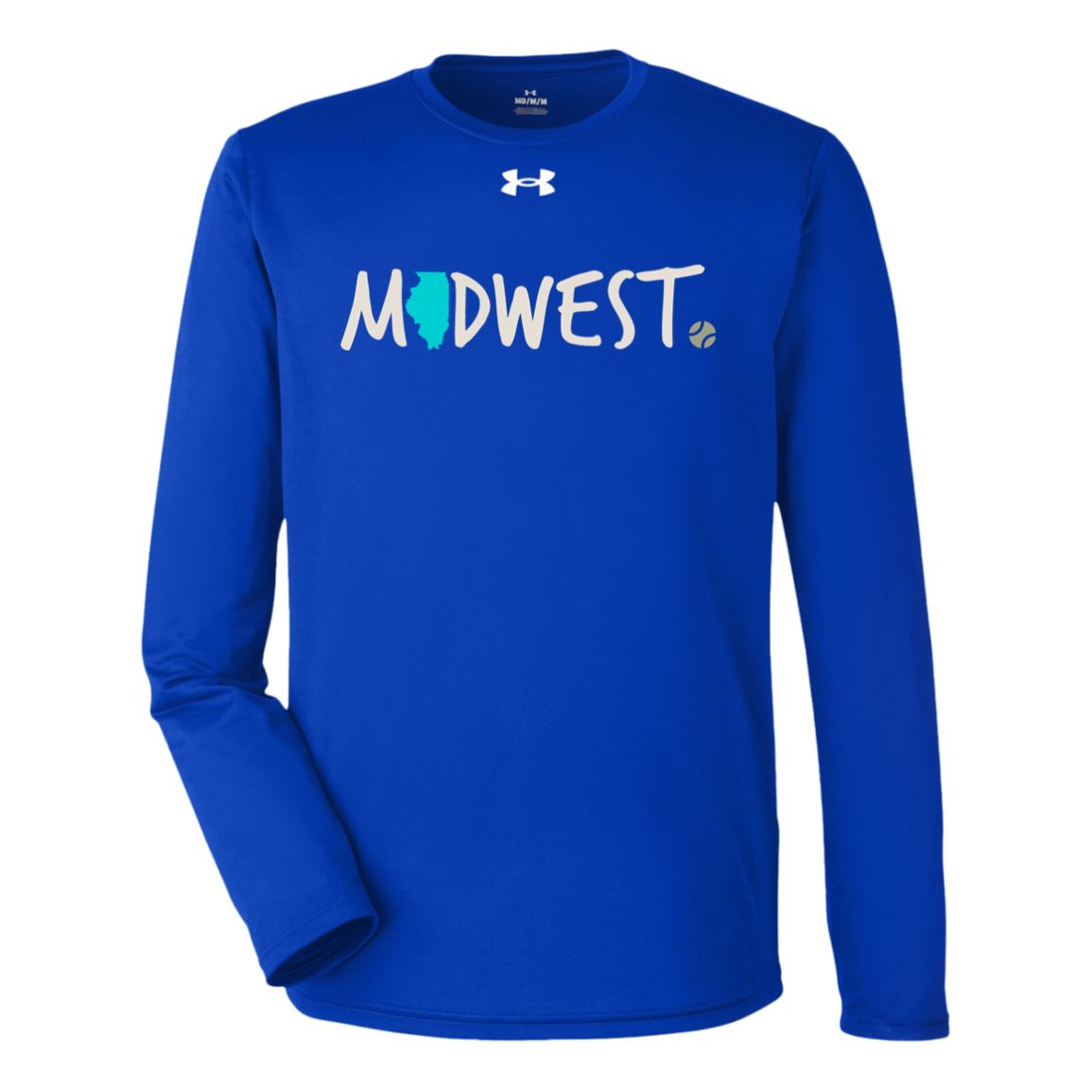 Midwest Illinois Tennis Under Armour Tech Long Sleeve Tee