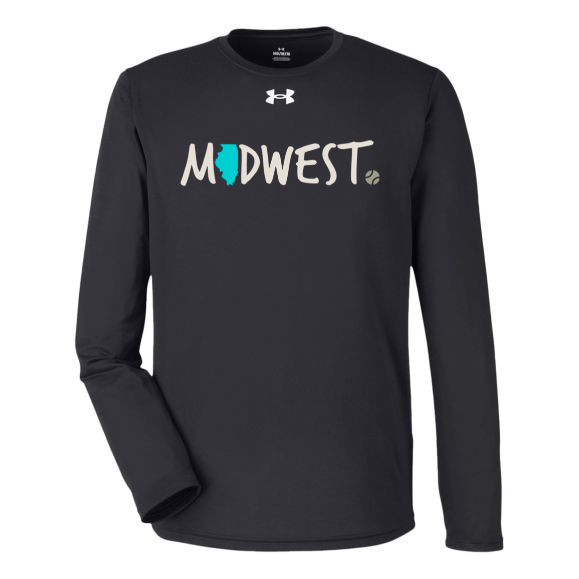 Midwest Illinois Tennis Under Armour Tech Long Sleeve Tee
